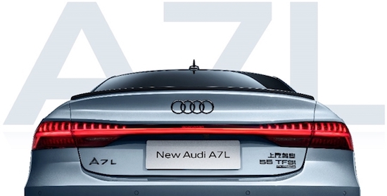 What amazing performance? The new SAIC Audi A7L has a total of 7 new models to give the answer _fororder_image006